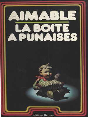 cover image of La boîte à punaises